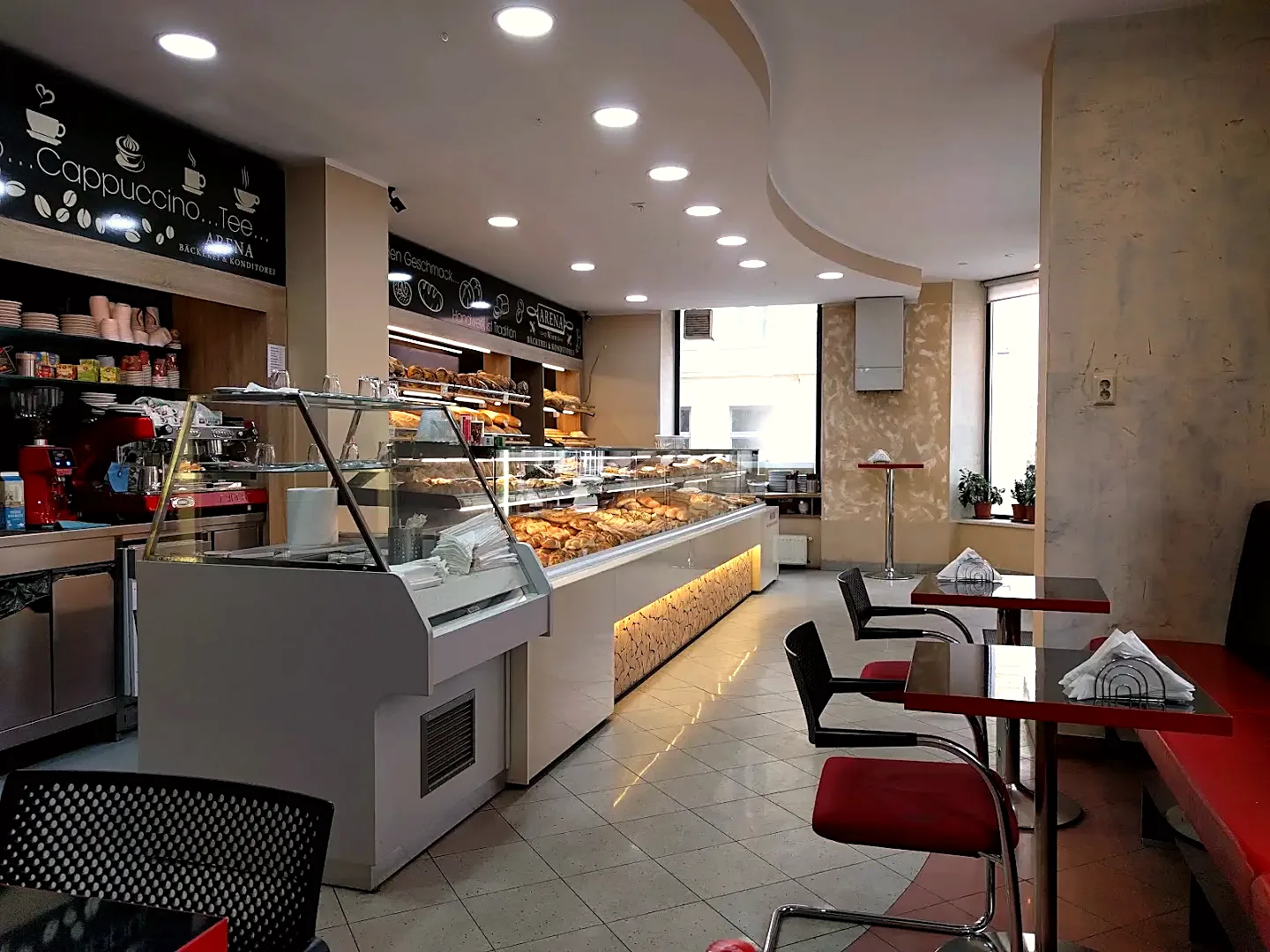 Bäckerei Arena — Einblick