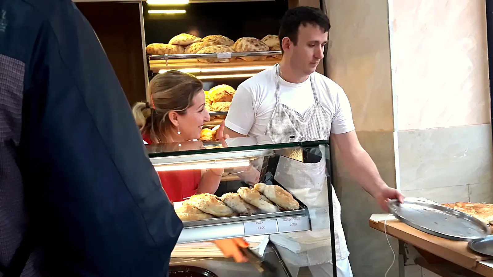 Bäckerei Arena — Kaffeepause