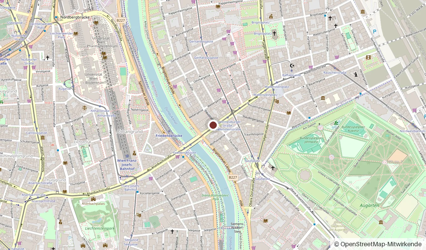 Karte: Wallensteinstraße 7, 1200 Wien